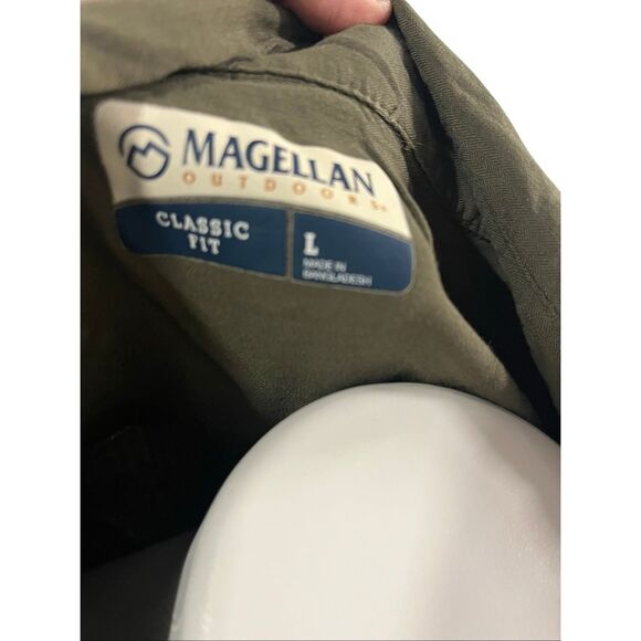 Magellan comfy long sleeve button down classic fit - Picture 3 of 3